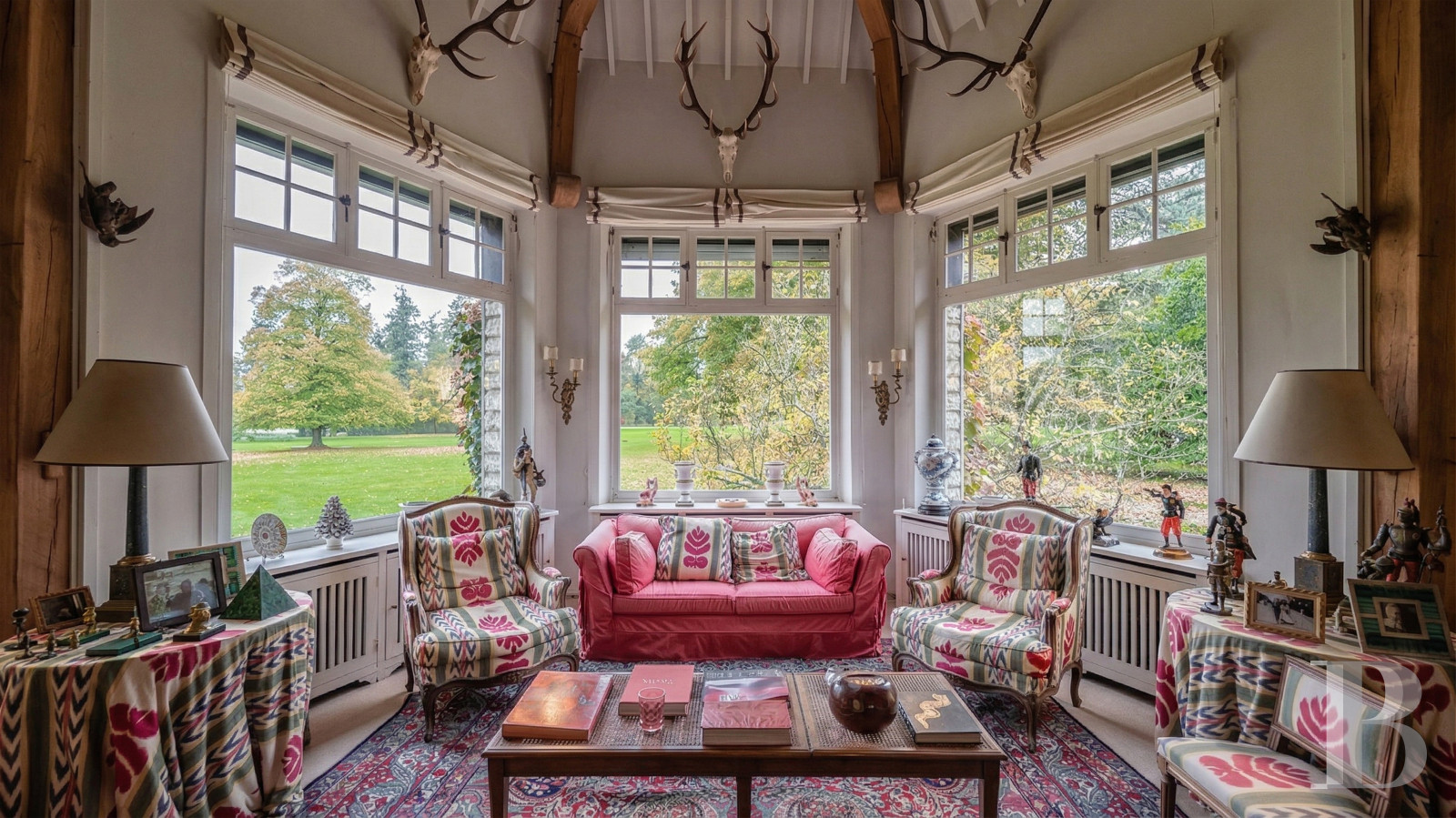 En Seine-et-Marne, à Bourron-Marlotte, une villa de style anglo-normand du début du 19e siècle - photo  n°7